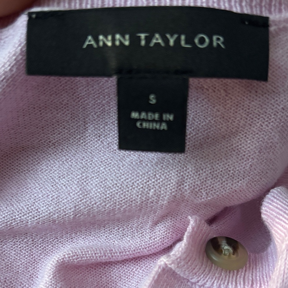 Ann Taylor Pink Women's Cardigan - Picture 6 of 8